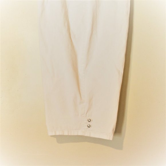 Croft & Barrow 3X Capris Pants Jeweled White H349 - Picture 4 of 9